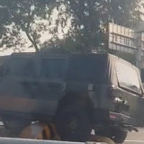 Mobil Maung TNI Tabrak Tiang Exit Tol Slipi Gegara Sopir Microsleep, Dua Orang Luka-luka