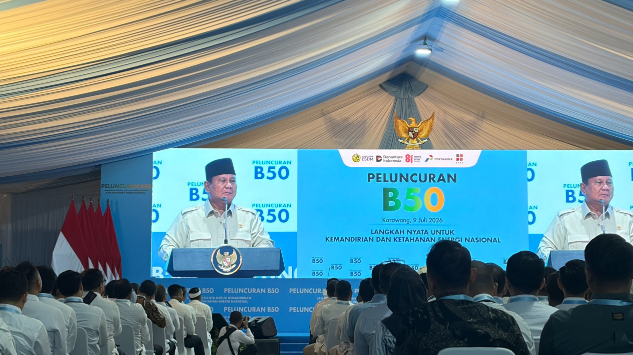 Prabowo Pasang Target Raksasa 100 GW PLTS, Siap Dihujat: Pakar-Pakar Akan Bilang Mana Mungkin
            - galeri foto