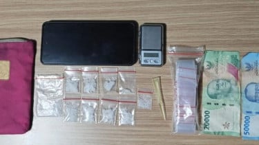 10 Paket Narkoba dan Timbangan Digital Disita, Polisi Gerebek Pengedar Sabu di Marelan
