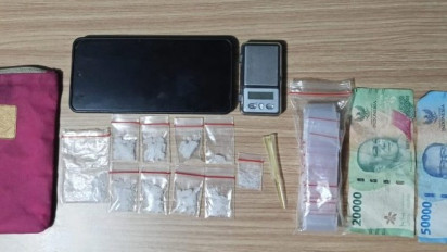 10 Paket Narkoba dan Timbangan Digital Disita, Polisi Gerebek Pengedar Sabu di Marelan