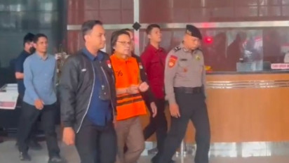 Mantan Sekjen MPR RI Ma'ruf Cahyono Resmi Ditahan KPK Terkait Gratifikasi Pengadaan Barang
