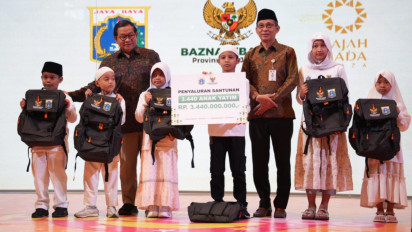Baznas Bazis Kucurkan Bantuan Terhadap Ribuan Anak Yatim dan Dhuafa di Jakarta, Total Capai Rp3,4 Miliar