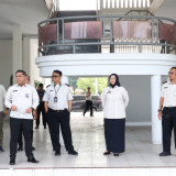 Kawal Pembangunan Kantor Baru, Plt. Irjen Kemenimipas Tinjau Imigrasi Tanjung Balai Asahan