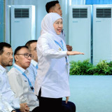 Gubernur Khofifah Hadiri Peluncuran B50 oleh Presiden Prabowo di Karawang, Tegaskan Jatim Dukung Akselerasi Transformasi Sektor Energi Nasional