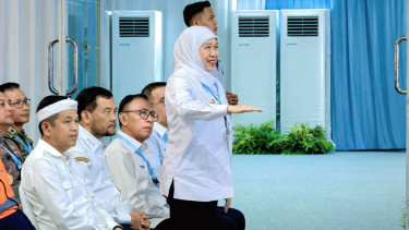 Gubernur Khofifah Hadiri Peluncuran B50 oleh Presiden Prabowo di Karawang, Tegaskan Jatim Dukung Akselerasi Transformasi Sektor Energi Nasional