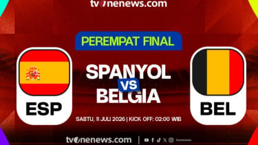 Link Live Streaming Spanyol Vs Belgia di Perempat Final Piala Dunia 2026