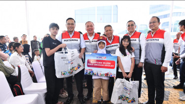 Secercah Asa Jelang Tahun Ajaran Baru, Pertamina Salurkan Ribuan Seragam Sekolah