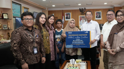 TASPEN Salurkan Manfaat JKK dan JKM Rp1,08 Miliar Kepada  Dua Keluarga ASN di Kepulauan Riau
