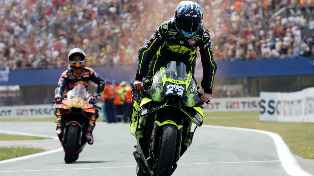 Hasil Latihan Bebas 1 MotoGP Jerman 2026: Raul Fernandez Bawa Trackhouse Asapi Sang Raja Sachsenring
            - galeri foto