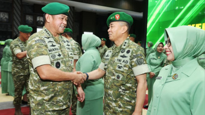 Pimpin Laporan Korps 45 Pati TNI AD, Kasad Tekankan Amanah Kepemimpinan
