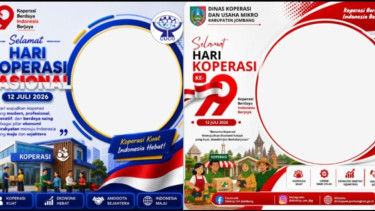 15 Link Twibbon Hari Koperasi Nasional ke-79 Tahun 2026, Rayakan Semangat 'Koperasi Berdaya, Indonesia Berjaya'