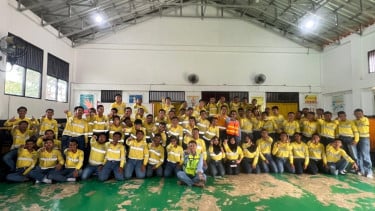 Anak Usaha UT Gelar Program PAMA ARIA School untuk Siswa TAB di SMKN 1 Satui