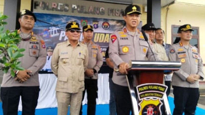 Karhutla Terjadi di Pulau Pisang, Kapolda Perintahkan Untuk Lakukan Penyelidikan