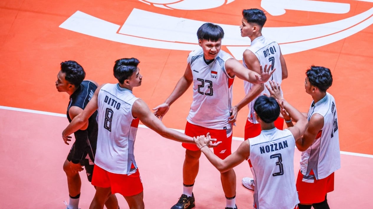 Menolak Kalah Mudah, Timnas Voli Indonesia Buat China Kelimpungan di Laga Perdana AVC Boys' U-18 Championship
            - galeri foto