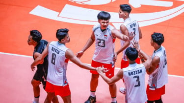Menolak Kalah Mudah, Timnas Voli Indonesia Buat China Kelimpungan di Laga Perdana AVC Boys' U-18 Championship