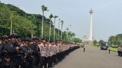 Simak Agenda Unjuk Rasa di Jakarta Senin, Petugas Terapkan Rekayasa Lalu Lintas