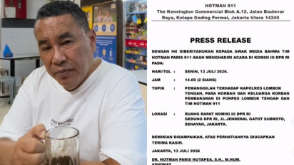 Surat Terbuka Hotman Paris untuk Publik, Hari Ini ke DPR Kawal Kasus Dugaan Pembakaran Santri di Lombok
