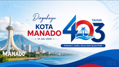 10 Ucapan Selamat HUT Kota Manado ke-403 Tahun 2026, Cocok Dijadikan Caption Media Sosial