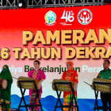 Kenakan Baju Bodo, Tri Tito Karnavian Peringati 46 Tahun Dekranas di Makassar