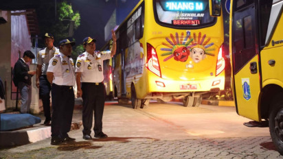 Hari Pertama Sekolah, Dishub DKI Operasikan 235 Bus Sekolah Gratis