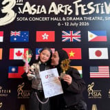 Lewat Ajang 13th Asia Arts Festival, Peseni Cilik Mahrya Bawa Harum Nama Indonesia di Singapura