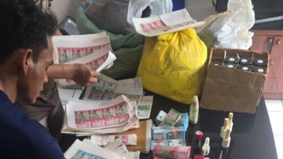 Modal Lem Hingga Cat Semprot, Pria di Tangerang Sulap Kertas Jadi Uang: Polisi Buru Sosok Misterius Ini