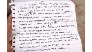 Kepala SPPG di Bandung Ditemukan Tewas di Area Parkir Mall, Polisi Temukan Sepucuk Surat