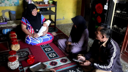 Terinspirasi Program Makan Bergizi Gratis, Ibu di Wonosobo Ini Namai Bayinya "Muhammad MBG Subianto"