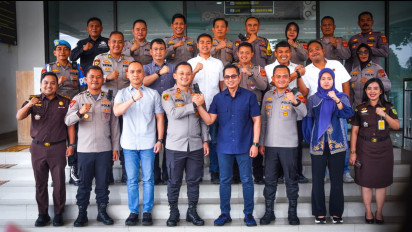 Perkuat Sinergitas Penegakan Hukum, Kapolres Bogor Silaturahmi ke Kejaksaan Negeri Kabupaten Bogor