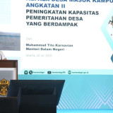 Mendagri: Kades Harus Naik Kelas agar Desa Mandiri dan Bendung Urbanisasi
