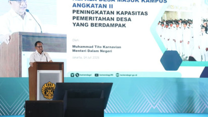 Mendagri: Kades Harus Naik Kelas agar Desa Mandiri dan Bendung Urbanisasi