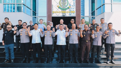 Kapolda Jatim dan Kajati Perkuat Sinergi Penegakan Hukum melalui Semangat Jogo Jatim