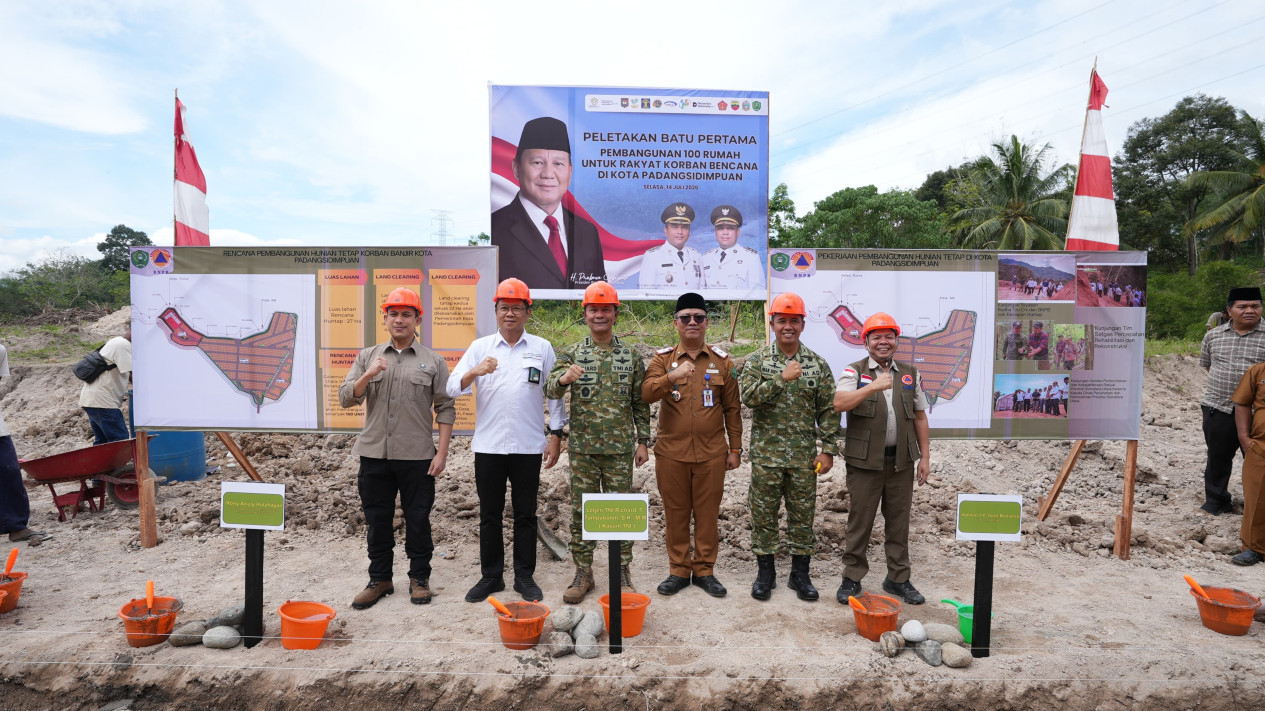 Satgas PRR Genjot Pemulihan Pascabencana di Sumut, Letjen Richard Tampubolon Pastikan Penyintas Segera Punya Huntap
            - galeri foto