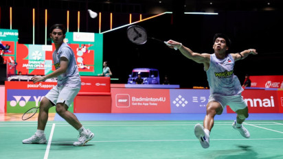Sabar/Reza Lolos Dramatis ke Babak 16 Besar Japan Open 2026, Bermain Dibayangi Cedera Punggung