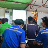 Dalam Rangka Meningkatkan Keselamatan Kerja saat di Lapangan, KAI Services Gelar Pembinaan K3 dan P3K di Regional 6 Yogyakarta