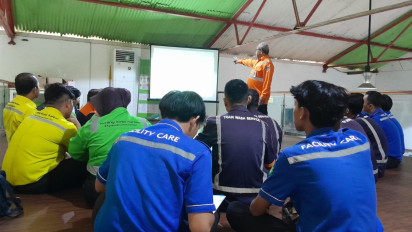 Dalam Rangka Meningkatkan Keselamatan Kerja saat di Lapangan, KAI Services Gelar Pembinaan K3 dan P3K di Regional 6 Yogyakarta