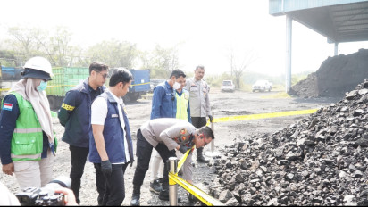 Polres Muara Enim Bongkar Tambang Ilegal, 11 Tersangka dan 52 Ton Batu Bara Diamankan