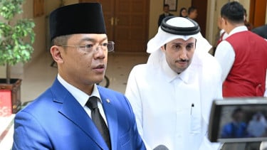Menlu Sugiono Kenang Sheikh Hamad sebagai Arsitek Hubungan Erat Indonesia-Qatar