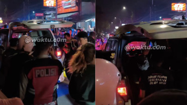 Kecelakaan Beruntun di Pondok Gede Jaktim! Mobil Tabrak 4 Motor Sekaligus, Begini Kronologinya