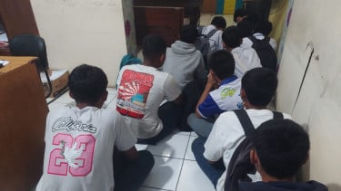 Berawal dari Saling Tantang di Medsos, 9 Pelajar SMK di Pati Diciduk Polisi Usai Tawuran