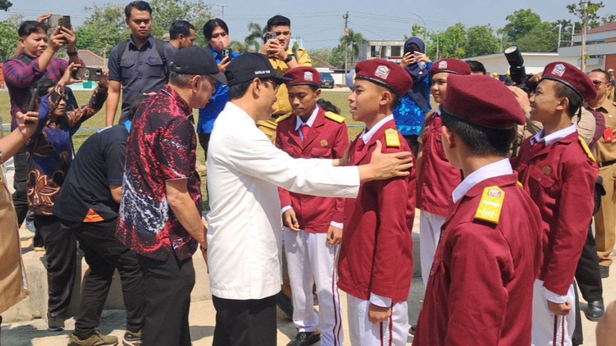 Menteri Sosial Pastikan Sekolah Rakyat Ramah Anak dan Anti Bullying
            - galeri foto