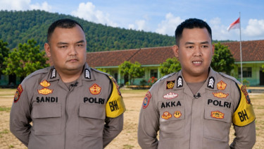 Siapa 2 Anggota Polres Sukabumi yang Bangun Sekolah Gratis untuk Yatim Piatu Putus Pendidikan?