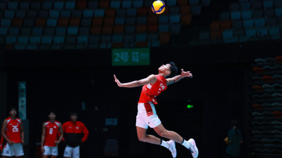 Hasil AVC Boys’ U18 2026: Timnas Voli Indonesia U-18 Bantai Kirgistan Tanpa Ampun