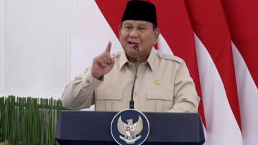 Geramnya Prabowo Ada Pihak yang Memandang Indonesia Bangsa Malas: Rakyat Kita Bertaruh Nyawa demi Mencari Nafkah