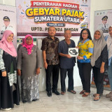 Gebyar Pajak Sumut 2026, UPTD Pependa Pandan Serahkan Hadiah Menarik kepada Masyarakat yang Taat Bayar Pajak