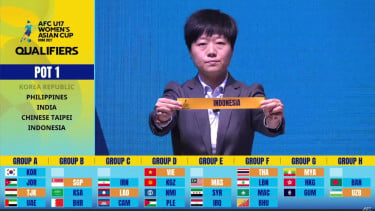 Hasil Drawing Kualifikasi Piala Asia Putri U-17 2027: Pot 1 Buat Timnas Indonesia Berada di Posisi Nyaman di Grup B