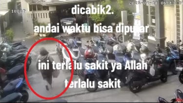 Detik-detik Seorang Perempuan Lari Usai Penghuni Kos Tewas Terbakar di Kemayoran, Diduga Mantan Kekasih Korban