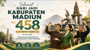 10 Ucapan Selamat Hari Jadi Kabupaten Madiun ke-458 Tahun 2026, Referensi Caption di Media Sosial
