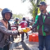 Jaga Kamtibmas dan Tolak Provokasi, Komunitas Pengemudi Ojek Online Solusi Gelar Deklarasi Damai