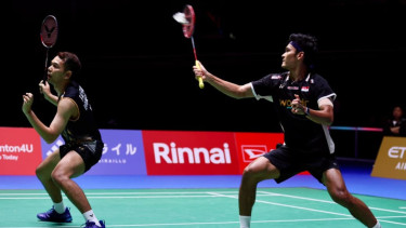 Link Live Streaming Final Japan Open 2026: Siang Ini Fajar/Fikri Hadapi Kim/Seo di Perebutan Gelar Juara
